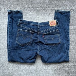 LEVI 501s Darkwash Skinny Denim Jeans